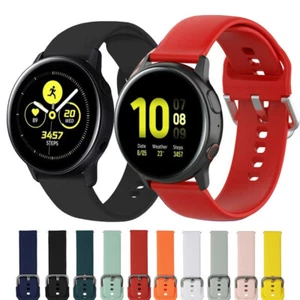 Band Bracelet For Samsung Galaxy Watch Active 2 Strap Accessories Silicone Wrist - Picture 1 of 35