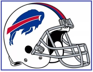 Imán de refrigerador L33 Buffalo Bills logotipo del equipo de fútbol americano de la NFL de 4 pulgadas - Imagen 1 de 2
