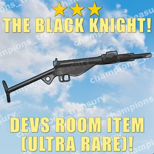 PC ⭐⭐⭐ THE BLACK KNIGHT! [DEVS ROOM ITEM] EPIC RARE! ⭐⭐⭐ - Picture 1 of 1