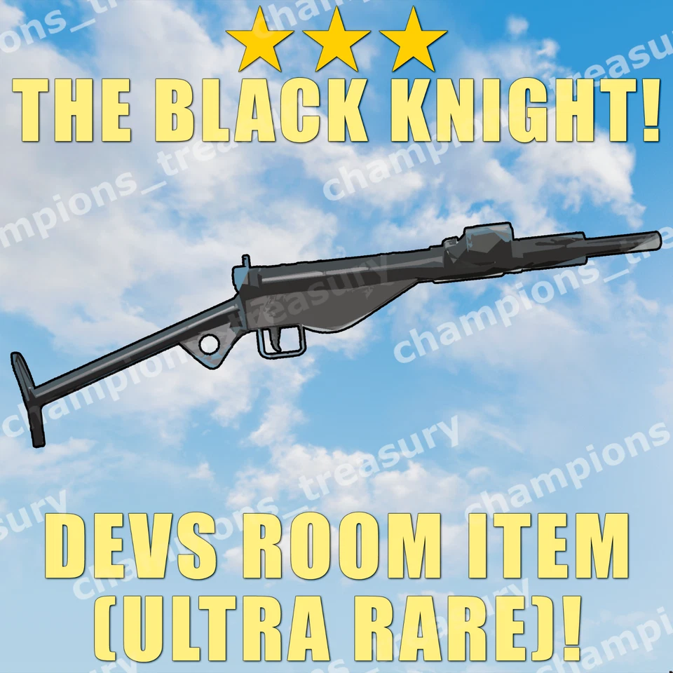 FALLOUT 76 [PC] THE BLACK KNIGHT [DEVS ROOM ITEM] EPIC RARE - Image 1 of 1