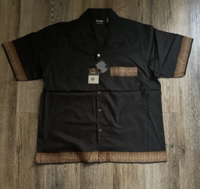 BC ETHIC Vintage 2000’s Short Sleeve Shirt Black, Size L - Image 1 of 4