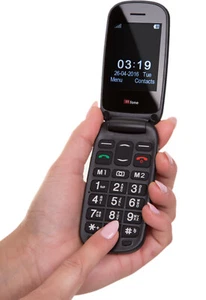 TTfone Lunar Pay as you go Flip Loud Volume Mobile Phone Big Button Senior - Picture 1 of 12