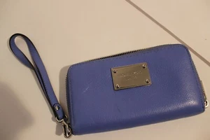 Blue Michael Kors Pocketbook - Picture 1 of 5