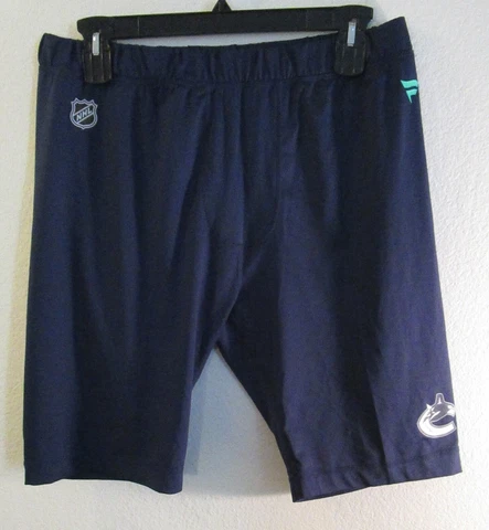NEW Fanatics Vancouver Canucks Mens Authentic Pro Training Shorts 3XL Navy $55 Cover