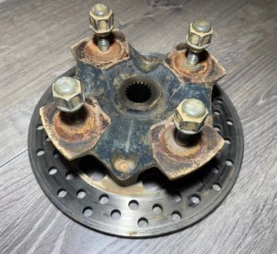 2005-2007 Suzuki King Quad 700 LTA700 Front Hub Brake Disc OEM Left or Right Foto 1 de 4