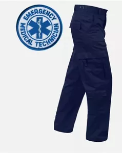 Rothco 9 Pocket EMT EMS NAVY Cargo Pants Paramedic Work Uniform Trousers XL/L - Picture 1 of 2