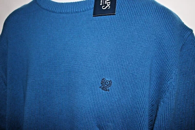 CHAPS RALPH LAUREN POLO BLUE CREWNECK SWEATER SZ: 3XB 3XL 3X XXXL NWT - Image 1 of 2