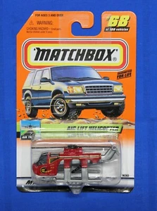 1999 Matchbox Air Lift Helicopter Air Travel Series 14 #68 MOC - Bild 1 von 2