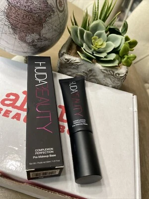 Huda Beauty Complexion Perfection Pre-Makeup Base Full Size 1.01 oz NIB K F - Image 1 of 4