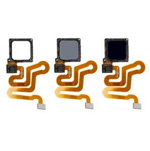 FLAT FINGERABDRUCKSENSOR FINGERPRINT HUAWEI P9 LITE WEISS SCHWARZ GOLD GOLD - Bild 1 von 1