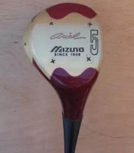 MINT VINTAGE WOMENS MIZUNO ARIEL 5 WOOD LADIES LITE FLEX STEEL SHAFT GOLF CLUB - Picture 1 of 6