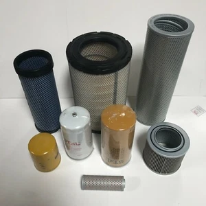 ADATTO PER MOTORE HITACHI EX220-5 EX230-5 H07CT FILTRO ARIA,OLIO CARBURANTE SERVIZIO IDRAULICO - Foto 1 di 10