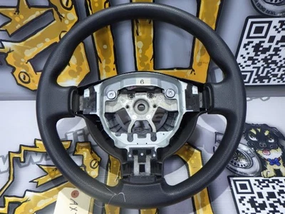 2010 2011 NISSAN ROGUE 2.5 4CLY AWD AUTO OEM STEERING WHEEL (BLACK) - Image 1 of 4