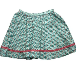 Naartjie Girls Blue Floral and Coral Skirt Size 9 Years - Picture 1 of 4