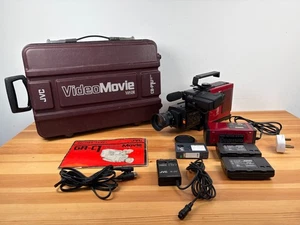 JVC GR-C1 VideoMovie Camcorder Compact VHS Camera Back to the Future Stranger - Picture 1 of 23