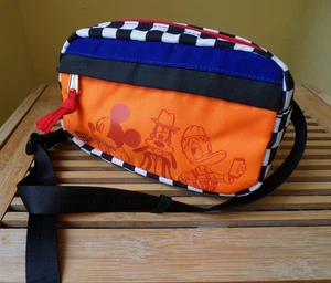 Loungefly Disney Mickey Donald Goofy Checkered Fanny Pack - Picture 1 of 13