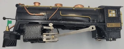 Lionel 384-1 黑色 384 机车锅炉外壳带压铸框架和装饰 — 第 1/4 张图片