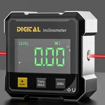 Magnetic Protractor Inclinometer Digital Spirit Level Protractor - Image 1 of 4