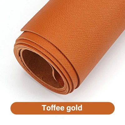 Couro de bezerro francês curtido semi-vegano grão integral WUTAEpsom 1,6-1,8 mm 5 pés quadrados - Imagem 1 de 4