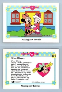 Making New Friends #104 Minnie 'N Me 1991 Impel Trading Card - Picture 1 of 1