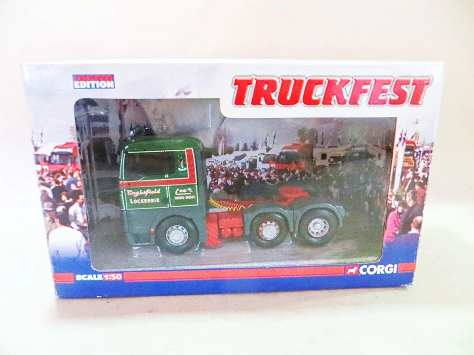 CORGI TRUCKFEST CC13417 'ERF ECT CAB, IAN WRIGHT TRANSPORT' 1:50 MIB/BOXED - Image 1 of 4