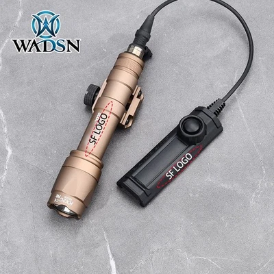 WADSN Metal Tactical Flashlight M300A M600C Scout Light&Dual Function Pressure Switch