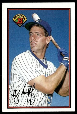 1989 Bowman B.J. Surhoff Milwaukee Brewers #137 - Image 1 of 2