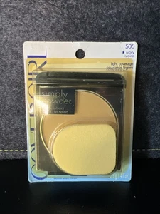 Covergirl Simply Powder Light Coverage Foundation 505 Ivory NOS - Picture 1 of 3