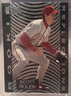 1997 Fleer Ultra 新秀反射 #10 Scott Rolen Phillies RC — 第 1/2 张图片