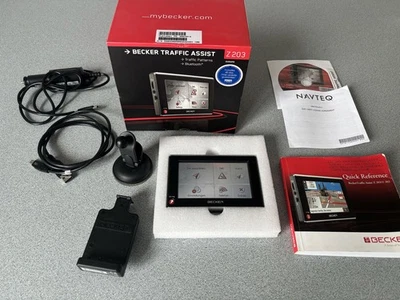 Becker Traffic Assist Z 203 Navigationssystem Navigationsgerät Europa in OVP - Bild 1 von 4