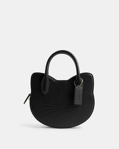 Coach Halloween Katze Umhängetasche Neu mit Etikett CW615 schwarz Multi in Fabrikverpackung - Bild 1 von 23