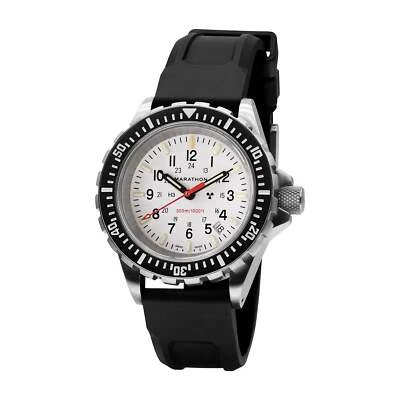 Marathon Arctic Edition Large Diver's TSAR watch 3-pc strap 41mm 1000 ft. NEW - Image 1 of 4
