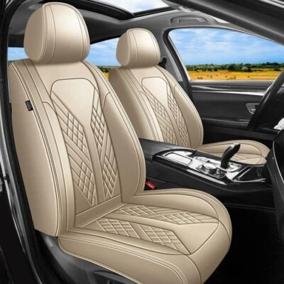 For Toyota Avalon 2001-2023 Waterproof Faux Leather Car 5 Seat Covers Full Set - Image 1 of 4