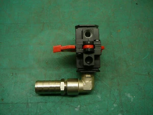 NORGREN T74T-4GA-P1N PNEUMATIC SHUT OFF VALVE, INLET 250 PSIG 17 BAR - Picture 1 of 9