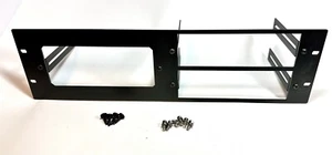 19" Rack Mount Panel for (1) Uniden SDS200 + (2) Dual BCD996 BCD536 BCT15X 3RU - Zdjęcie 1 z 8