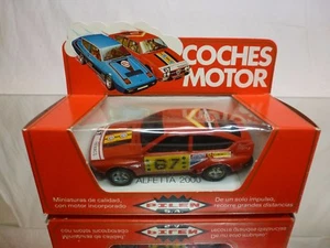 PILEN 253 ALFA ROMEO ALFETTA GTV 2000 - TEXACO GULF - RED 1:43 -VERY GOOD IN BOX - Picture 1 of 8