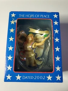 American Greetings~2002 "The Hope Of Peace" Christmas Tree Ornament-Vintage - Picture 1 of 8