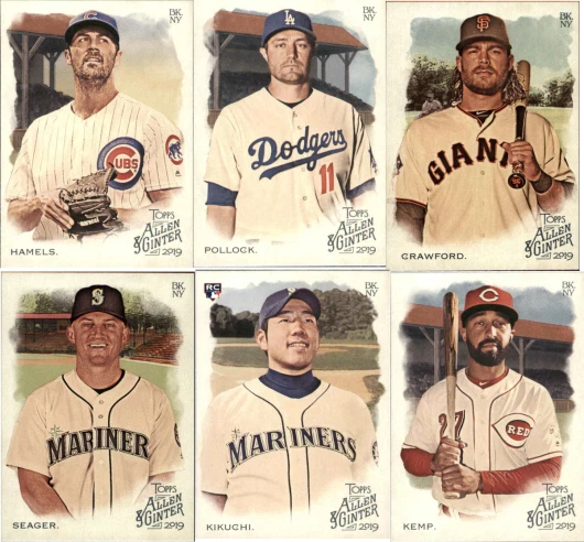 2019 Topps Allen & Ginter Baseball - Base Set & SP Cards - Choose #'s 201-400 - Image 1 of 1