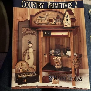 Revista Country Primitives 2 de Maxine Thomas Tole Woodcraft - Imagen 1 de 6