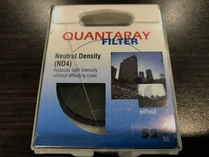 Quantaray 52mm Neutral Density ND4 Filter - Picture 1 of 3