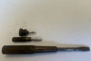 Antique Brass Nesting Flathead Screwdriver Set 3 In One - Picture 1 of 10
