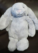 Jellycat Bashful Gray Bunny Rabbit Plush 12" Lovey Stuffed Animal