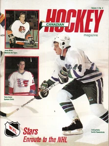 Revista canadiense de hockey de ligas menores 1988 - Imagen 1 de 1