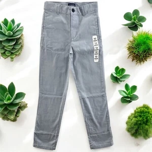 Children’s Place Casual Dress Pants Boys Grey Strait Slim Stretch Kids Size 10 - Picture 1 of 6
