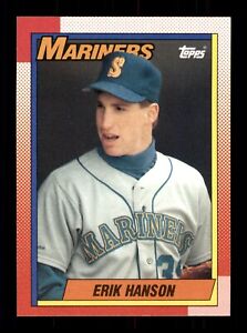  118 Erik Hanson  Mariners 1990 Topps Baseball Sports Trading Card 