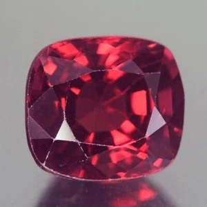 COJÍN VVS CERTIFICADO 1.32CT SIN CALEFACCIÓN NOBLE ROJO ESPINELA NATURAL - Imagen 1 de 4