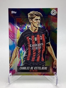 JUEGO TOPPS JUDE BELLINGHAM PLATINO CURADO CHARLES DE KETELAERE AC MILAN - Imagen 1 de 1