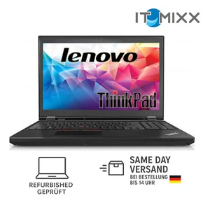 Lenovo ThinkPad P53 Core i7-9750H 16GB 512GB Quadro T1000 Win 11 Pro Work lapto - Bild 1 von 6