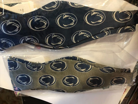 1x Penn State University Bowtie Bow ties New In Stock Cover