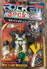 2001 Rock ‘Em Sock ‘Em Robots Robo Tournament Nuclear Wastor Mattel Figure